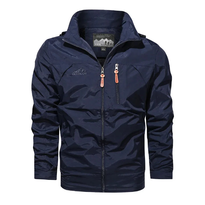 Men’s Outdoor Waterproof Jacket with Hood