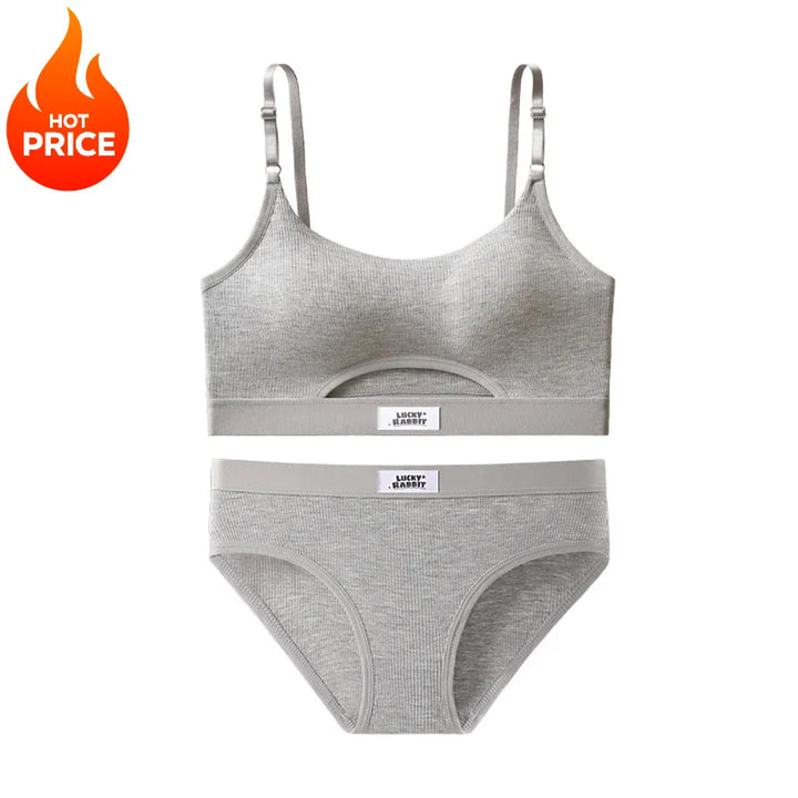 Seamless Bra & Panty Set Wireless, Comfy & Sexy
