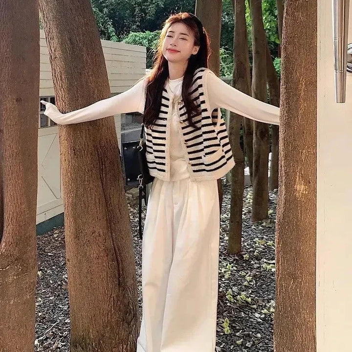 Women’s Sweater Vest Korean Y2K Look