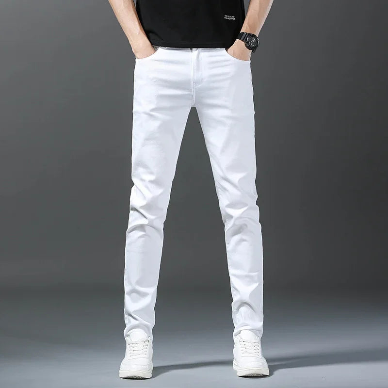 Straight-leg Denim Pants