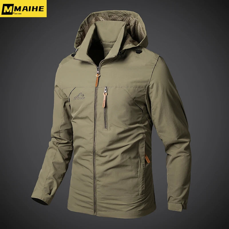 Hooded Windbreaker Outdoor Jacket