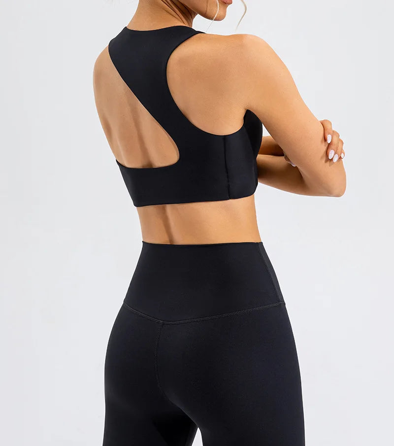 Women's Seamless Yoga Set Leggings & Crop Top