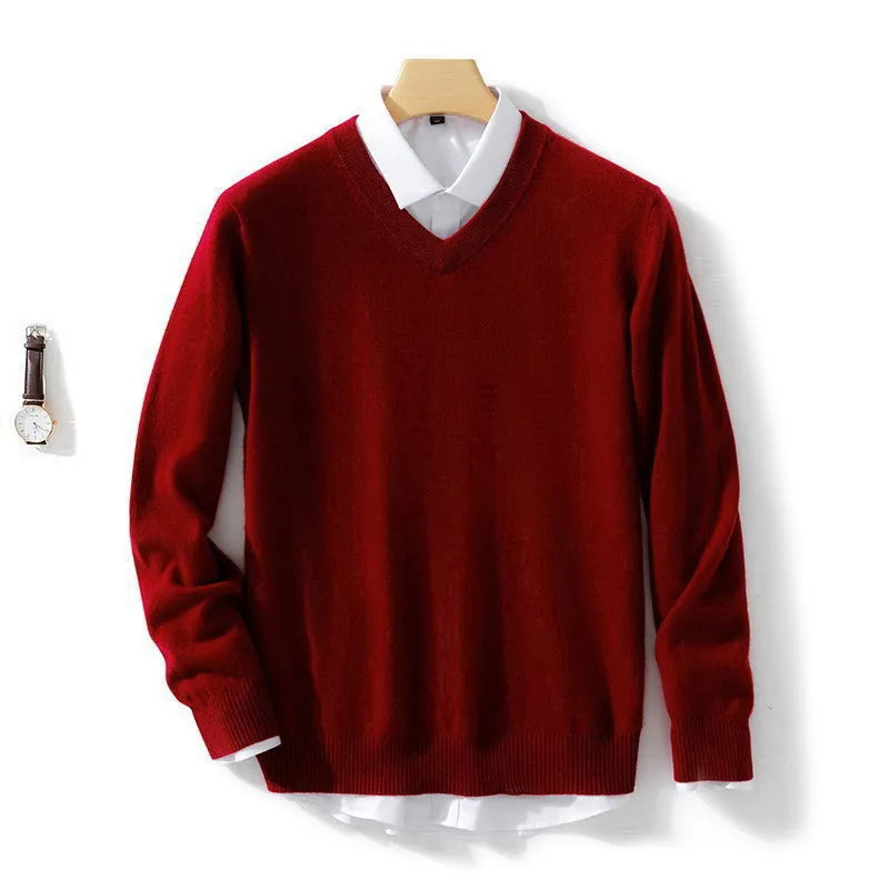 Men's Cashmere Cotton Sweater