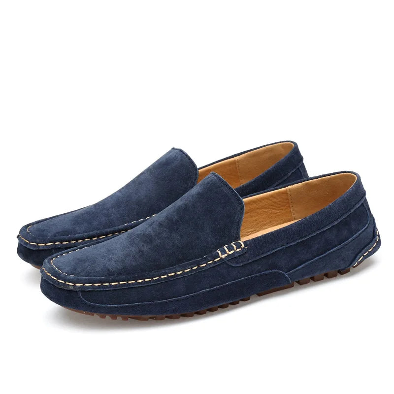 Suede Leather Man Loafers