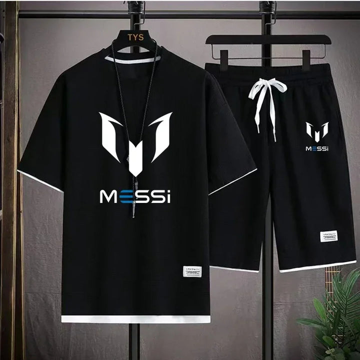 Men’s Summer Sports Set Messi Print