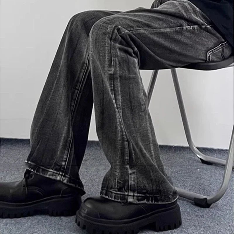 Men’s Retro Bell Bottom Jeans