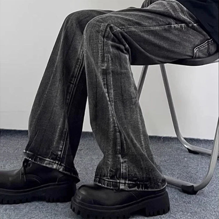 Men’s Retro Bell Bottom Jeans