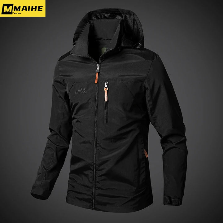 Hooded Windbreaker Outdoor Jacket