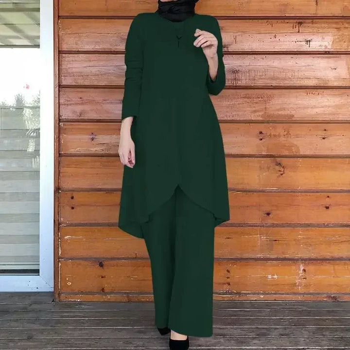 Muslim Women’s Modest Two-Piece Set 2025