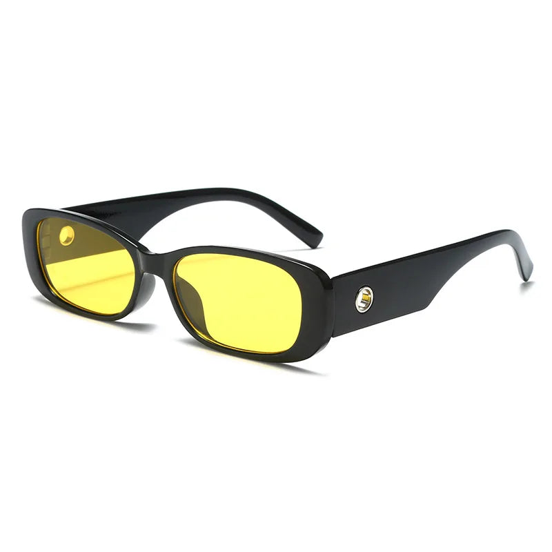 Box Shaped Trendy and Cool Sunglasses Suitable for Men and Women, with Sun Protection,strong Light Protection, and UV Protection