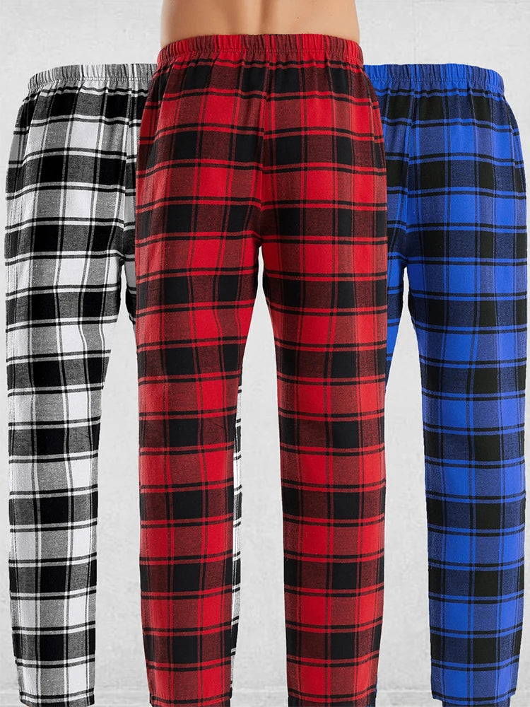 Men’s Plaid Sleep Bottoms