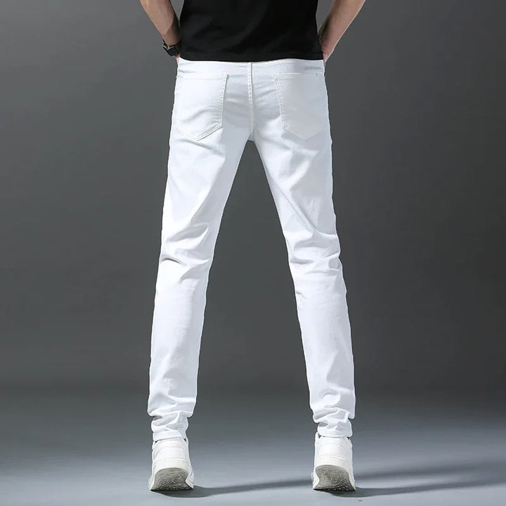 Straight-leg Denim Pants
