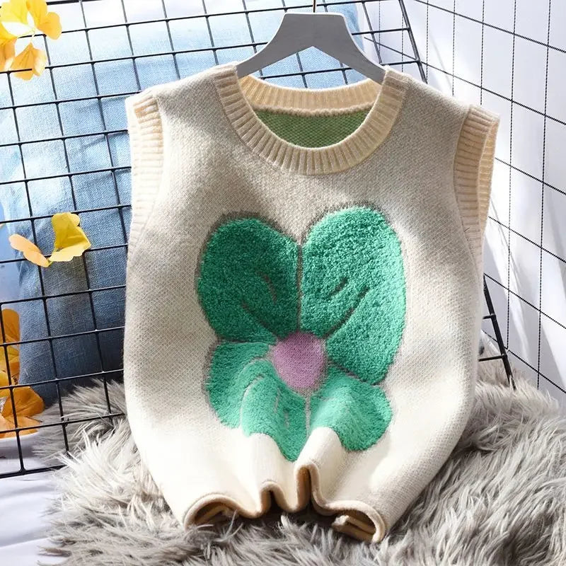 Chic Knit Sweater Vest Autumn 2024